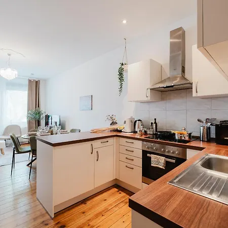 Altbau-traum, Zentrumsnah, Küche, Whirlpool Apartment Braunschweig